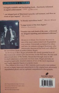 Morrissey Marr, The Severed Alliance. The Definitivbe Story Of The Smiths, Johnny Rogan, Omnibus Press, Capa Mole