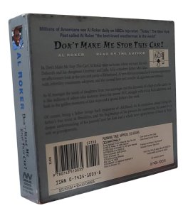 Cd Al Roker, Dont Make Me Stop This Car. Adventures In Fatherhood, Read By The Autor, Importado USA