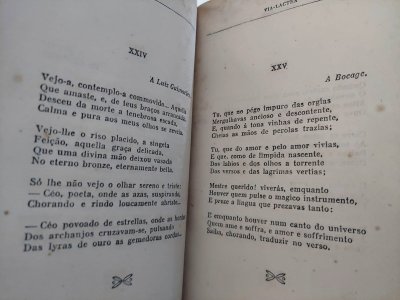 Poesias, Olavo Bilac, Livraria Francisco Alves, Edição 1946, Capa de Luxo Azul em Percalux