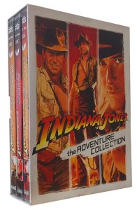 Dvd The Adventure Collection, Indiana Jones, Box com 3 Filmes, Caçadores da Arca Perdida, O tempo da Perdição, A Última Cruzada