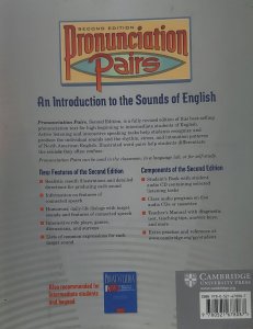 Pronunciation Pairs, An Introduction To Sounds Of English, Second Edition, Ann  Baker, Sharon Goldstein