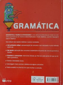 Gramática, Teoria e Atividades, Paschoalin, Spadoto, Editora FTD